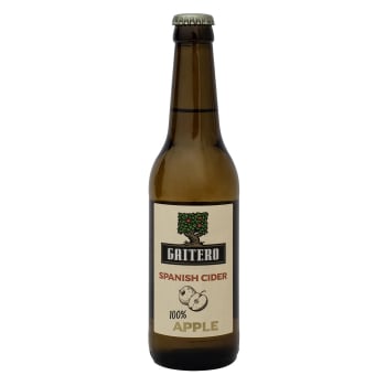 Sidra El Gaitero achampanada botella 33 cl.