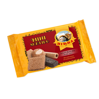 Mini surtido de galletas Birba 36 g.