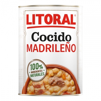 Cocido madrileño Litoral sin gluten 425 g.