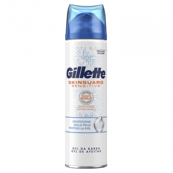 Gel de afeitado pieles sensibles Skinguard Sensitive Gillette 200 ml.