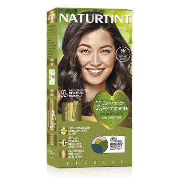 Coloración permanente sin amoniaco nº5N castaño claro Naturtint 1 ud.