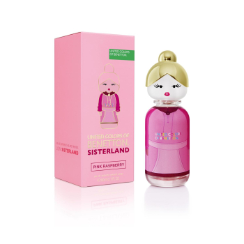 Agua de colonia Sisterland Pink Rasberry Benetton 80 ml.