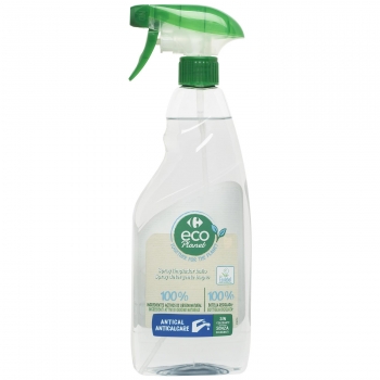 Limpiador de baño antical ecológico Eco Planet Carrefour 750 ml.