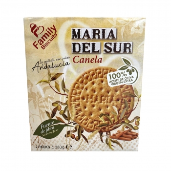 Galletas canela María del Sur Family Biscuits 380 g.