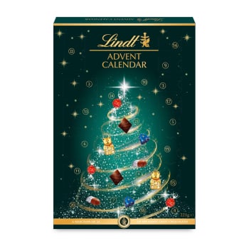 Calendario de Adviento arbol de Navidad Lindt 221 g.