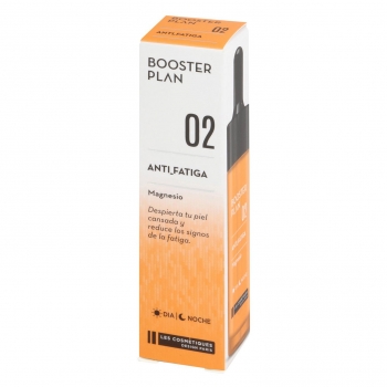 Booster 02 anti-fatiga magnesio Les Cosmetiques Booster Plan 15 ml.