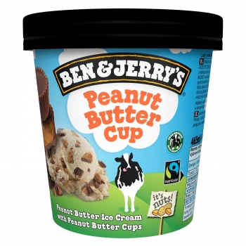 Helado peanut butter cup Ben&Jerru´s 465 ml.