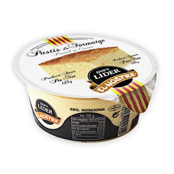 Pastel de queso El Nostre 125 g.