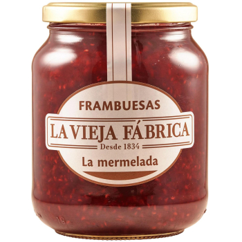 Mermelada de frambuesa La Vieja Fábrica 800 g.