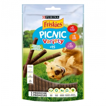 Snack para perro Purina Friskies Picnic Variety 15 ud 