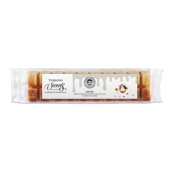 Turrón praliné Lactic Vicens 300 g.