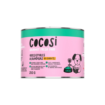 Comida húmeda albóndigas de cerdo para perro Cocosi 200 g