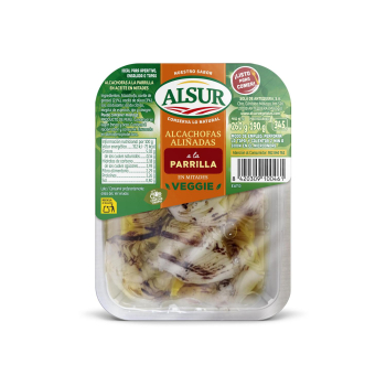 Alcachofas Aliñadas a la Parrilla 190 Gr