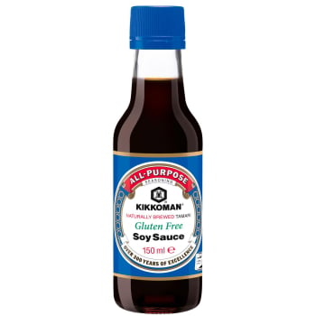 Salsa de soja Kikkoman sin gluten botella 150 ml.