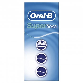 Seda dental Superfloss Oral B 50 ud.
