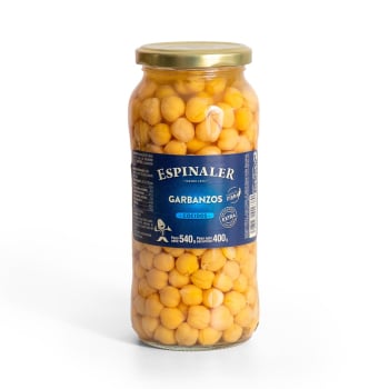 Garbanzos cocidos Espinaler 400 g.