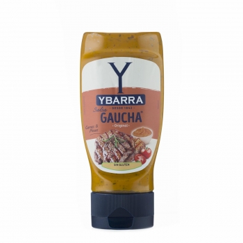 Salsa gaucha Ybarra sin gluten envase 300 ml.