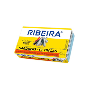 Sardinillas en aceite picante Ribeira 60 g.