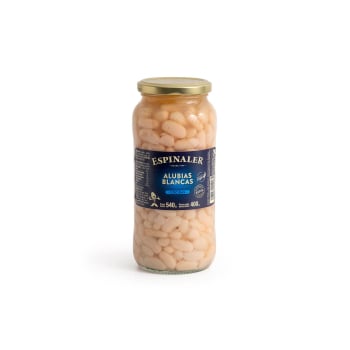 Alubias blancas cocidas Espinaler 400 g.