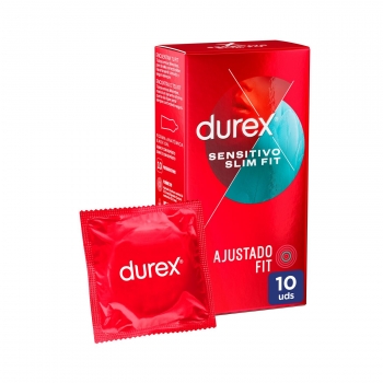 Preservativos sensitivo suave para mayor sensibilidad talla pequeña Durex 10 ud.