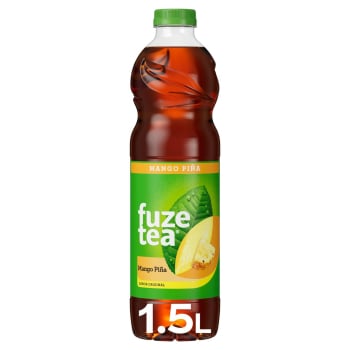 Fuze Tea té sabor mango piña botella 1,5 l.