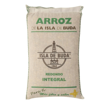 Arroz redondo integral extra Isla de Buda 500 g.
