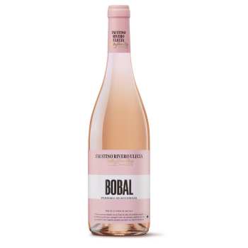 Vino rosado bobal Fustino Rivero V.T.Castilla 75 cl.