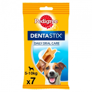 Snacks dental para perros pequeños Pedigree Dentastix pack de 7 unidades