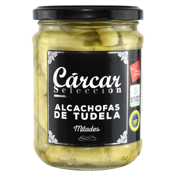 Alcachofas de Tudela en mitades Cárcar 250 g.