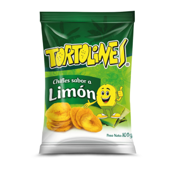 Chifles sabor a lilmón Tortolines 100 g.