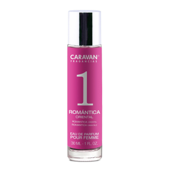 Agua de perfume femenina nº 43 romántica oriental Caravan 30 ml.