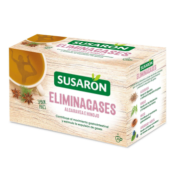 Infusión con alcaravea e hinojo en bolsitas Eliminagases Susarón 20 ud.
