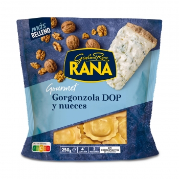 Tortellini de gorgonzola y nueces Rana Gourmet 250 g. 