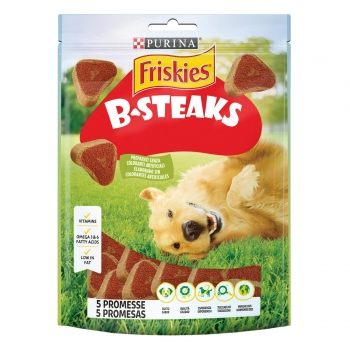 Snack para perros Purina Friskies B-Steaks 150 g