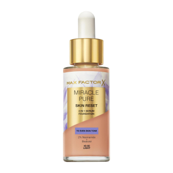 Base de maquillaje Miracle Pure 40-60 light Max Factor 30 ml.