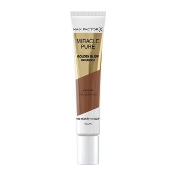 Bronceador líquido Miracle Pure 002 medium-to-deep Max Factor 15 ml.