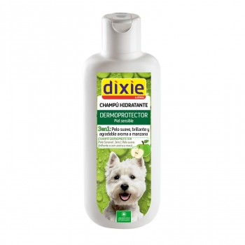 Champú desodorante suavizante 3 en 1 para perros Dixie 750 ml.