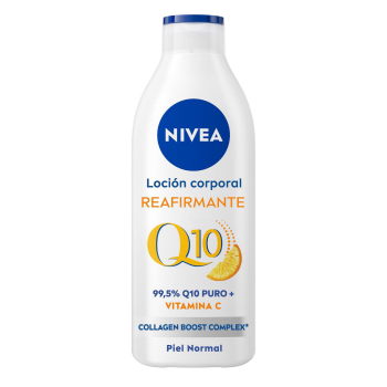 Crema corporal reafirmante Q10 Nivea 250 ml.