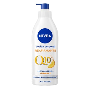 Crema corporal reafirmante Q10 Nivea 625 ml.