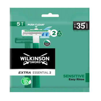 Maquinilla desechable extra essential 2 Wilkinson Sword 5 ud.