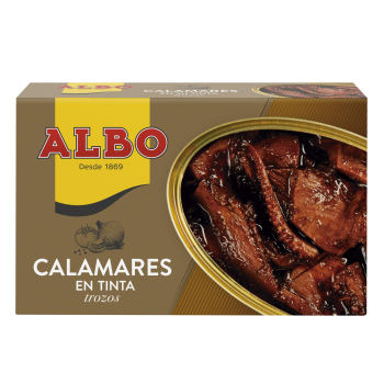 Calamares en su tinta Albo 75 g.