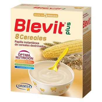Papilla Infantil Blevit Plus 8 Cereales 600 gr