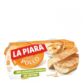 Paté de pollo La Piara 168 g.