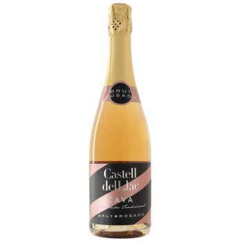 Cava Castell del Llac brut rosado D.O. Cava 75 cl.