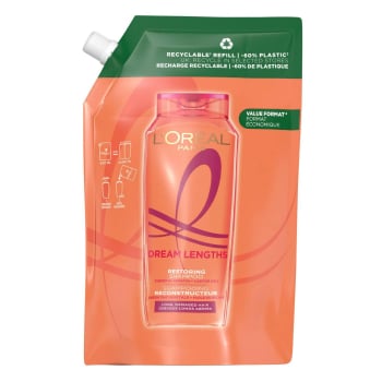Champú Dream Long para pelo largo y dañado LÓreal-Elvive recarga 500 ml.