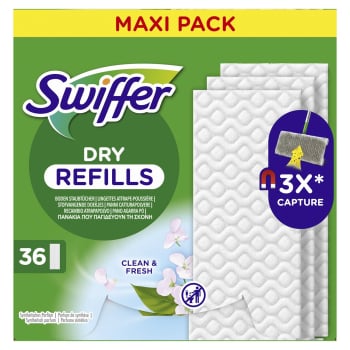 Recambio de mopa clean & fresh Swiffer 36 ud.