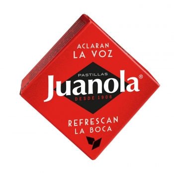 Pastillas de regaliz Juanola sin gluten sin lactosa 6 g.