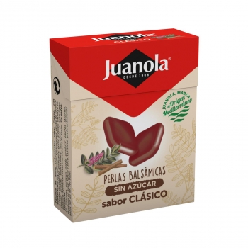 Perlas balsámicas sabor clásico Juanola sin gluten 25 g.