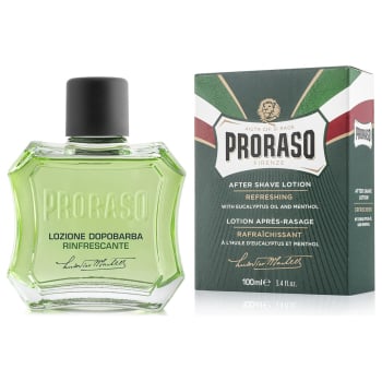 After shave loción refrescante con aceite de eucalipto y mentol Proraso 100 ml.