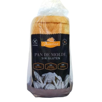 Pan de molde Panceliac sin gluten y sin lactosa 400 g.
